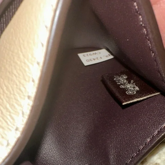 Coach Slim Petal Card Case - Picture 6 of 7